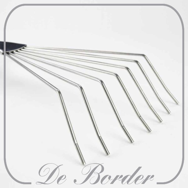 Sneeboer Bladhark 7 tanden - knop steel 60 cm